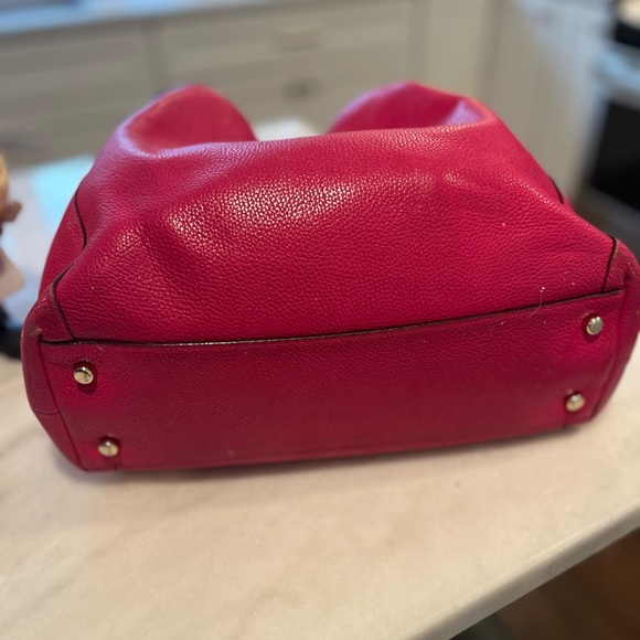Beautiful Pink Coach Shoulder Bag - Picture 5 of 11